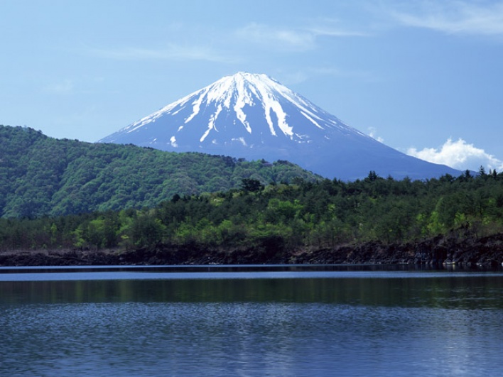 富士は日本一の山です